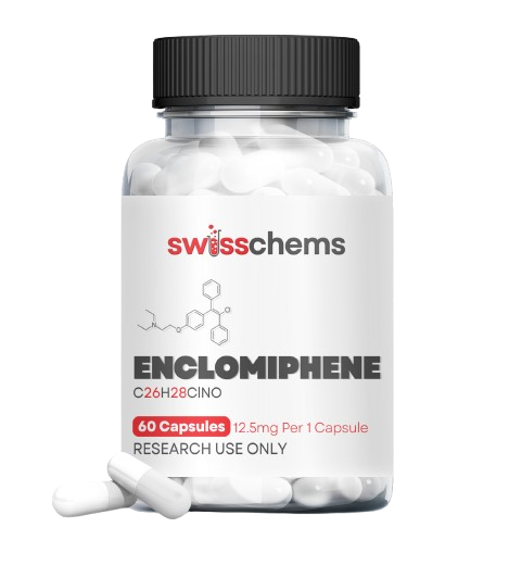 Enclomiphene (12.5mg/capsule), 60 Capsules