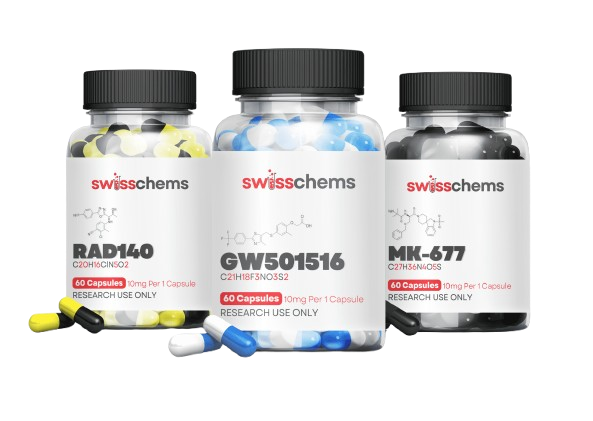 GW-501516 + RAD-140 + MK-677 - Swiss SARMS